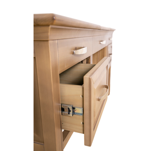 Apartments Handcrafted ADELA Modern Solid Wood <b>Makeup</b> <b>Vanity</b> Standing <b>Mirror</b> Eco-Friendly Durable Hotel Bedroom Furniture - Product Image 5