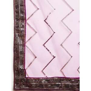 Cautivador Purple Sequins Art Seda Eventos Wear Lehenga Choli - Product Image 1