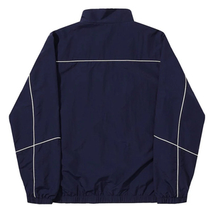 High Quality Men's Coated Stand Collar Nylon Track <b>Jacket</b> Wind Resistant Sports Training Streetwear Lightweight - Product Image 3