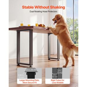 Gambe per Mobili in Acciaio Resistente 74 cm (A) x 45 cm (L), Design Modulare Quadrato, Facile Montaggio, Carico Massimo 1000 kg, Ideali per Arredamento Rustico/Country - Product Image 3