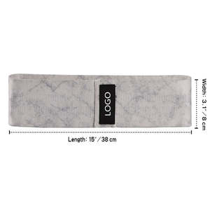 Bandas de Resistencia para Cadera, para Ejercicio Físico en el Gimnasio, para Mujeres y Hombres, Tallas Grandes Personalizables, Material de Látex, Secado Rápido y Transpirable - Product Image 4