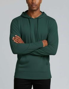 Sudaderas con Capucha Bordadas Extra Grandes de Alta Calidad, Unisex, Lisas, 100% Algodón, para Hombre - Product Image 3