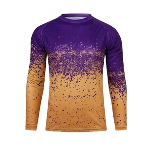 Créez votre propre rashguard à manches longues sur mesure, fabricant de rashguards personnalisés en sublimation, rashguard pour hommes en sublimation, rashguard en sublimation sur mesure, grandes tailles - Product Image 1