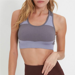 Service OEM Soutien-gorge de sport respirant pour femme, personnalisable avec logo imprimé, haute qualité, élastique, léger pour la course - Product Image 1