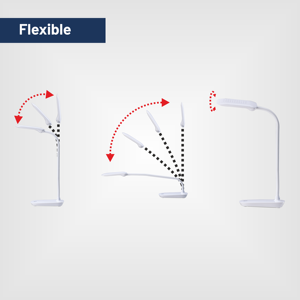 Hiện đại kiểu dáng đẹp bảng & bàn đèn với DC sạc linh hoạt cánh tay & cảm ứng điều khiển lý tưởng cho học tập & đầu giường sử dụng bền ABS cơ thể - Product Image 3