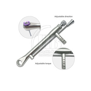 Kit Prothétique Manuel Personnalisé en Acier Inoxydable pour Implants Dentaires – Instruments Réutilisables, Conception Ergonomique, Certifié CE, pour Professionnels - Product Image 2