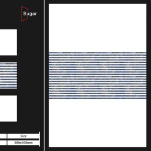 กระเบื้องบุผนังพอร์ซเลนเคลือบน้ำตาลแบบพิเศษ ขนาด 300x600 มม. ออกแบบมาเพื่อการใช้งานในที่พักอาศัยและพื้นที่เชิงพาณิชย์ที่หรูหรา พร้อมพื้นผิวที่เรียบเนียน - Product Image 1