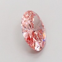Diamante Rosa Marrón Intenso Ovalado de Laboratorio, CVD, Claridad VS1, Pulido Excelente, Ético, Suelto, 2.01 Quilates