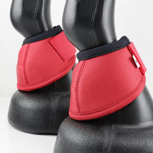 Protège-jambes respirants en maille violette 2026 pour chevaux avec sangle Velcro pour soutien du pastèrnes, utilisation en course et entraînement - Product Image 6