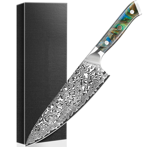 Couteau de Chef de Luxe LEGACY BLADES en Acier Damas, Manche en Résine, Tranchant comme un Rasoir, Vente en Gros Directe Usine - Product Image 1