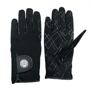 <b>Equestrian</b> Horse Riding Gloves Four Way Stretch Fabric Breathable Silicone Grip Performance Fit - Product Image 2