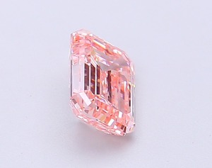 Diamant rose intense fantaisie de 1,24 carat, taille émeraude, cultivé en laboratoire par CVD, clarté VS1, polissage excellent, pierre non montée pour la fabrication de bijoux - Product Image 4