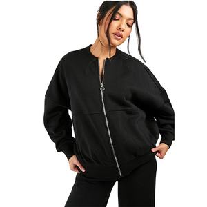 Conjunto Deportivo Casual de Invierno para Mujer, Diseño Personalizado OEM, Superventas, con Cierre Completo, Holgado y Transpirable - Product Image 2