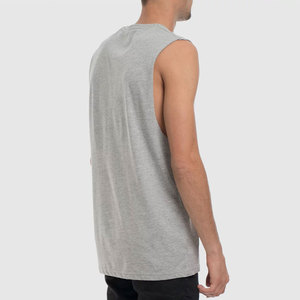 Latest Design <b>Men</b> <b>Singlets</b> High Quality OEM Service Low Price Top Selling Fitness Workout Clothing - Product Image 3