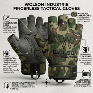Gants de Cross-Training Mi-Doigts Haute Performance Respirants et Extensibles avec Adhérence Optimale pour l'Entraînement et la Gym - Product Image 6