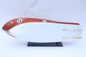 SUPER RIVA ZOOM - Modèle de bateau rapide italien en bois fait main, style nautique, technique de peinture GIA NHIEN CO. LTD SB5912P - Product Image 6