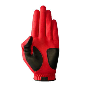 Gants de golf personnalisés couleur unie les plus vendus – Vente en gros à bas prix – Grip en cuir pour droitier – Grande taille avec sangle de poignet réglable - Product Image 4