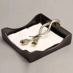 Porte-serviettes en aluminium, design fabuleux, vente chaude, pour comptoir de restaurant, décoration de table, porte-serviettes en papier - Product Image 1