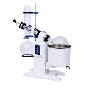 Evaporador Rotatorio LMRE5VC de 5L con Controlador de Vacío Integrado, Pantalla Táctil PID Programable y Baño de Elevación Automático - Product Image 3