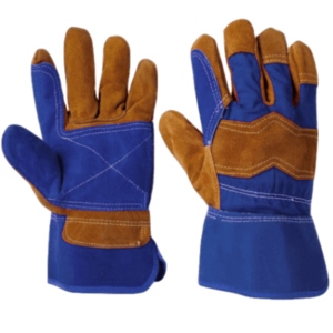 Gants de sécurité en cuir de vachette renforcé pour travailleurs du jardin et ouvriers du bâtiment, haute performance, fabrication canadienne - Product Image 2