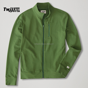 OEM Men's <b>Jackets</b> Wholesale Thick Heavy French Terry Cotton Breathable Men's <b>jackets</b> zip up Form Pakistan - Product Image 1