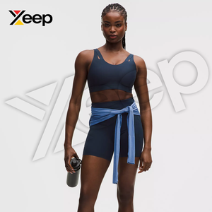 XEEP สปอร์ตบราโยคะคุณภาพสูงสำหรับผู้หญิง รุ่น XC-SB-57 สายรัดปรับได้ ระบายอากาศดี แผ่นรองถอดออกได้ รองรับได้ดี แห้งเร็ว - Product Image 3