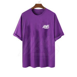 Camiseta de manga corta para hombre, corte ajustado, fabricada en fábrica, para venta en línea, precio bajo, 100% algodón, corte holgado, estampada. - Product Image 1