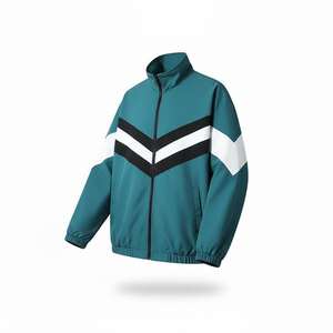 Veste coupe-vent pour homme de haute qualité, entièrement sublimée, tissu respirant, motif uni, fermeture éclair, imperméable, à prix raisonnable - Product Image 3