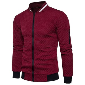 Conjunto deportivo informal de 2 piezas con cremallera de un cuarto, 100% algodón, estampado o liso, para correr y hacer ejercicio. - Product Image 2