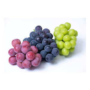 คุณภาพเยี่ยม คุณภาพดี สีเขียว สีดำ สีแดง ญี่ปุ่น หลากหลายพันธุ์ ผลผลิตสดใหม่ องุ่น ราคา - Product Image 1