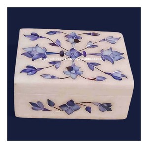 Best Premium Modern Look Traditional Modern High Quality Design Marble Natural Stone Inlay Use For <b>Gifting</b> <b>Small</b> Size <b>Box</b> - Product Image 1