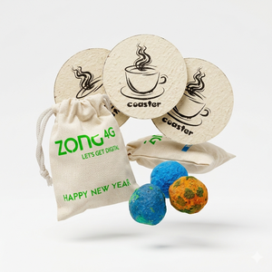 Étiquettes suspendues personnalisées de luxe en gros avec logo, en papier écologique et plantable pour vêtements, chaussures et emballages de mode - Product Image 4