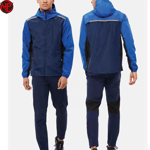 Conjunto de Chaqueta y Pantalones Ajustables, Cortavientos, Trajes Deportivos para Hombre, Conjuntos Deportivos Personalizados Unisex con Logotipo - Product Image 1