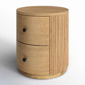 Table de chevet en acacia moderne Design naturel - Product Image 6