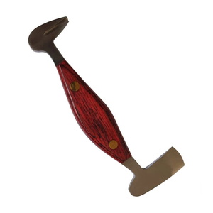 Outil de ferrage vétérinaire double action réutilisable en acier inoxydable pour chevaux, avec pince à sabots et coupe-crampons - Product Image 3