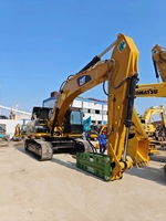 Excavatrice d'occasion CAT336D2 d'origine japonaise avec certification EPA/CE, excavatrice d'occasion CAT336D2 avec brise-roche, idéale pour la démolition