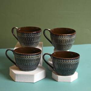 Imperial New Bone China Ceramic <b>Tea</b> <b>Cups</b> <b>Set</b> of 4 - Product Image 4