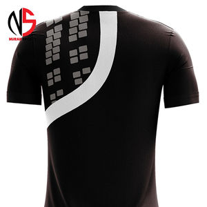 Uniforme de Fútbol Personalizable para Equipos, 100% Poliéster, Color Negro, con Logotipo, Servicio OEM, Diseño Deportivo de Fútbol, Desarrollado en NURAK en 2026 - Product Image 6