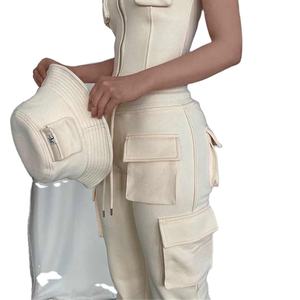 กางเกงวอร์มทรงคาร์โก้สำหรับผู้หญิงและผู้ชายกางเกงสำหรับใส่วิ่งเล่นโยคะ - Product Image 4