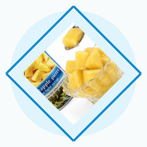 Deeply Sweet Wholesale Price Hot Sale Made In Vietnam <b>Pineapple</b> Pieces in <b>Light</b> Syrup Customized Packaging - Product Image 6