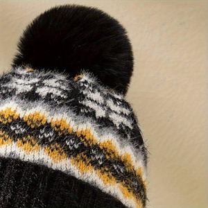 Ribbed Beanie Hat Soft Knit <b>Winter</b> <b>Cap</b> Stretch Warm Casual Outdoor Travel Streetwear Cold Weather Fashion Headwear - Product Image 5