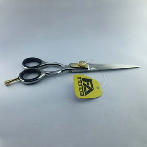 Barber Shears (Convex/<b>Bevel</b> Edge) Custom logo One Movable Finger Ring Sharp Blade Hair Scissors Wholesale Hair Dressing Shears - Product Image 2