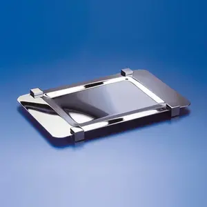 Bandeja Metálica Premium Hecha a Mano para Decoración de Interiores, Lista para Exportación, Bandeja Metálica de Lujo para Decoración de Hostelería, Segura para Exportación Zaid - Product Image 1