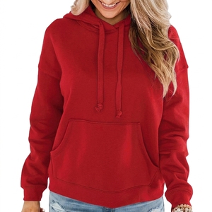 Sudadera con Capucha para Mujer, Estilo Europeo y Americano, Personalizable con Logotipo, de Alta Calidad, Holgada, Informal, de Forro Polar - Product Image 4