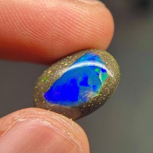 Natural Ethiopian Fire <b>Opal</b> Cabochon Multi Fire Oval Gemstone Wholesale Loose <b>Opal</b> Jewelry Making Stone - Product Image 2