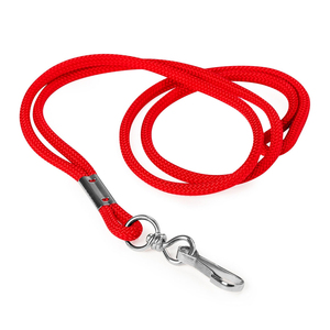 High Quality Referee Metal Coach Whistle Cords Polyester String Lanyard Coated Finish Customizable Length Whistle Cords - Product Image 4