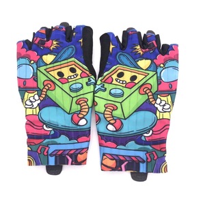 Bicycle Cycling Fashion Thermal Half <b>Finger</b> <b>Gloves</b> with Silicone Grip for Outdoor Sports Unisex Adult Size M L XL - Product Image 2