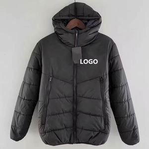 Wholesale Warm <b>Thick</b> <b>Coat</b> Casual Fashion High Quality <b>Winter</b> Windproof <b>Thick</b> Hooded Cotton Jacket Custom Your Team Logo Jacket - Product Image 1