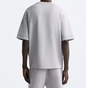 เสื้อยืดคอตตอน 100% คุณภาพสูง แบบสั่งทำพิเศษ ไซส์ใหญ่ ทรงหลวม ไหล่ตก น้ำหนัก 220 กรัม แขนสั้น ทรงปกติ สำหรับผู้ชายและผู้หญิง - Product Image 2