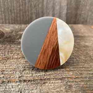 Luxury Handmade Modern Eco-Friendly Resin Wood Knobs Dresser Drawers Cabinet Doors Kitchen <b>Cupboards</b> Wardrobes Decorative - Product Image 6